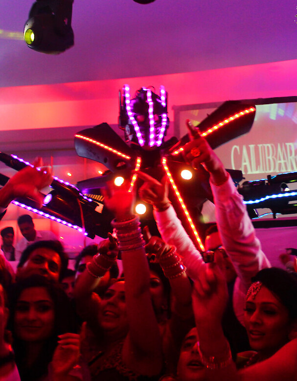 asian wedding robot hire