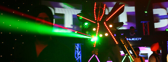 indian wedding robot entertainment