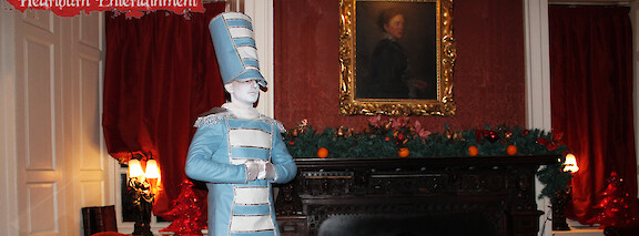 hire toy soldier human statue