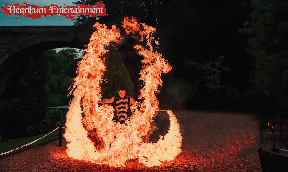 hire wedding fire show